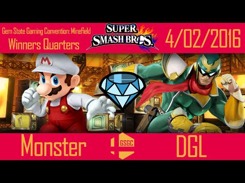 Minefield: Monster_ (Mario) vs DGL (Falcon) - Winner's Quarters