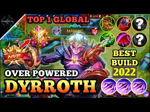 🔥MOST BRUTAL FIGHTER🔥 | 💥ONE SHOT KILL💥 | DYROTTH GAMEPLAY | DYRROTH BEST BUILD |