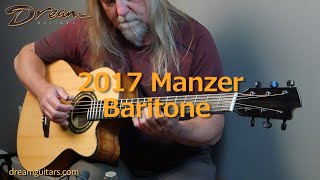 Video thumbnail for 2017 Manzer Baritone, Koa & German Spruce by Dream Guitars