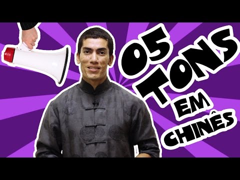CURSO DE CHINES -  Aprenda os 5 Tons do Chines -  Aula de Chines mais IMPORTANTE