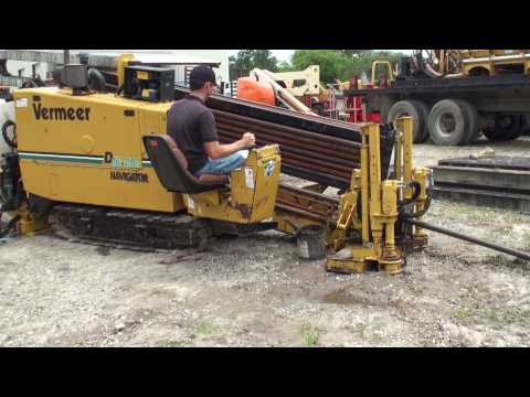 MTI Equipment Test Bore 2004 Vermeer D16X20A Directional Boring Rig Part 2
