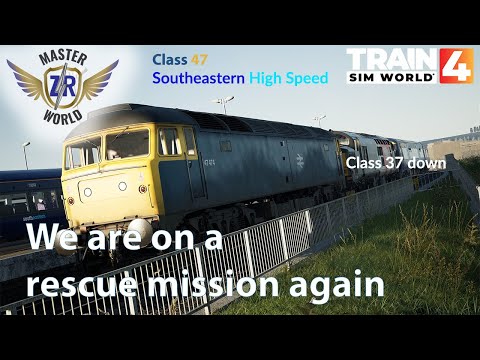 5Q58 Derby Litchurch Lane to Ramsgate Depot - Southeastern High Speed - Class 47 - Train Sim World 4