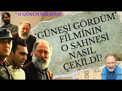 'Güneşi Gördüm'ün o sahnesi nasıl çekildi?