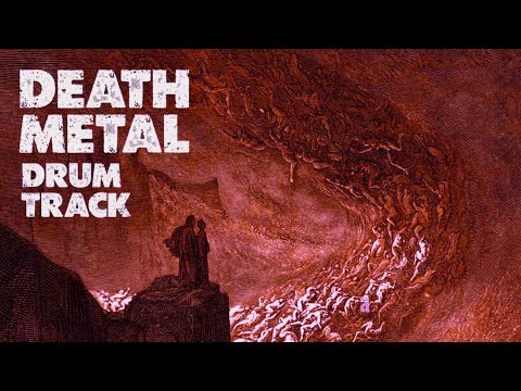 Death Metal Drum Track 100 bpm