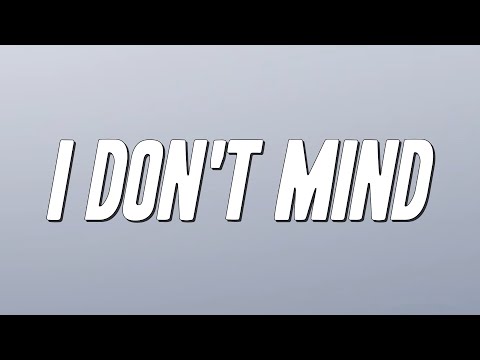 Usher - I Don't Mind ft. Juicy J (Lyrics)