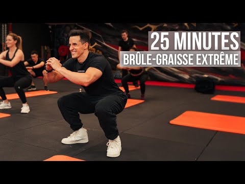 25min complete fat-burning session at home! 🔥