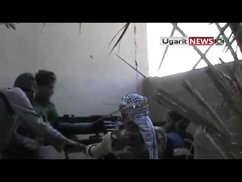 استهداف مبنى المسمكة برشاش دوشكا من قبل لواء مؤتة في ريف دير الزور