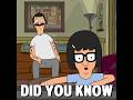 Did you know that in BOB'S BURGERS...