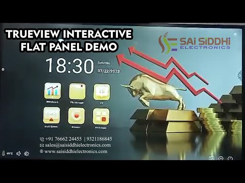 Android 13 version  98 inch interactive panel