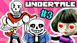 САНС И ПАПИРУС 😍 Прохождение игры UNDERTALE часть 3 - АНДЕРТЕЙЛ | Подземная Сказка