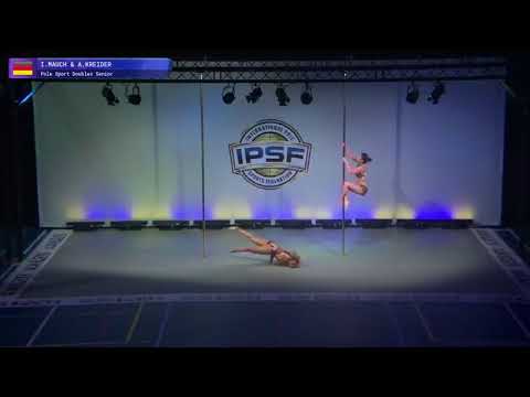Doubles Irina Mauch & Albina Kreider of Germany -  Prelims 2017 World Pole Sports