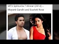 MTV Splitsvilla All Seasons Winners List From Season 1 To 10 MTV Splitsvilla 11