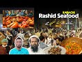 Rashid sea food Kemari | seafood street Grilled fish, Prawn, Crab soup | RAS Vlog 67