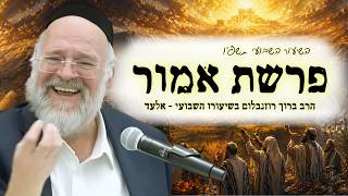 פרשת אמור תשפ"ו - הרב ברוך רוזנבלום בשיעור על סוד פרשת המועדות - מבקשי ה' אלעד