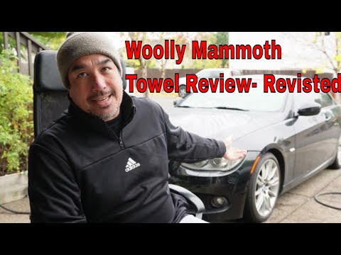 Chemical Guys Woolly Mammoth Microfiber Drying Towel | Lets Take another look and Review it Proper