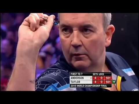 2015 World Darts Championship FINAL Anderson vs Taylor pt 2