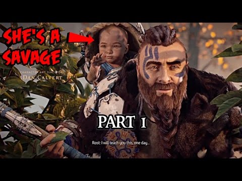 HORIZON ZERO DAWN Walkthrough Gameplay Part 1 - Aloy