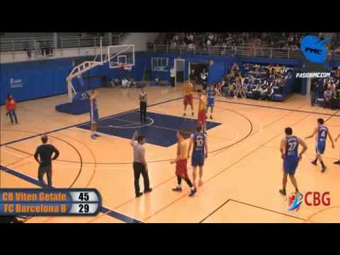 Liga Adecco Plata J22 C.B. GETAFE...,70 - 59,FUTBOL CLUB BARCELONA... (01/03/2015)