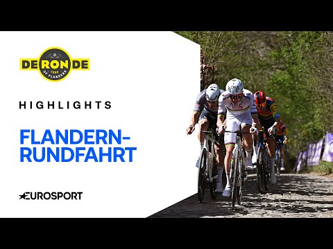 Flandern-Rundfahrt 2025 | Radsport | Highlights Deutsch
