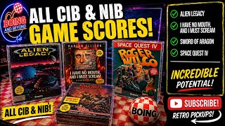 NIB & CIB RETRO GAME SCORES! Big Box Finds You Don’t See Every Day! Amiga & Vintage PC!