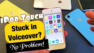 All iPod Touch: Stuck in VoiceOver (Talk Back)? Let's Disable Now!