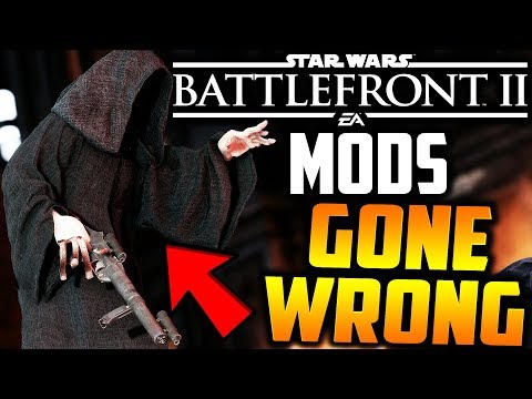 Star Wars Battlefront 2 - Mods GONE WRONG (Emperor Palpatine Edition!)