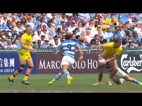 (HD) Hong Kong 7s Cup Quarter Final | Australia v Argentina | Full Match Highlights | Sevens