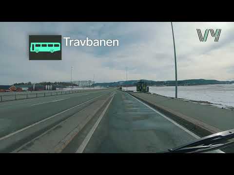 Linje 70D St.Olav  - Trondheim S - Hommelvik