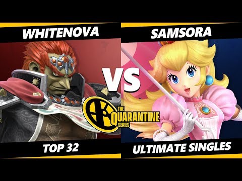 The Quarantine Series Top 32 - Samsora (Peach, Zelda) Vs WhiteNova (Ganondorf) Smash Ultimate - SSBU