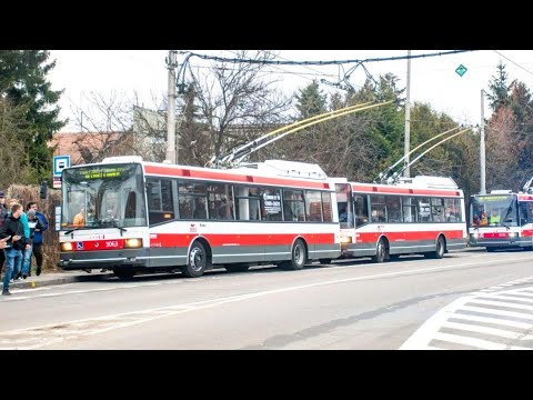 Farewell Rides of Škoda 21Tr Trolleybuses in Brno 🇨🇿 | End of an Era