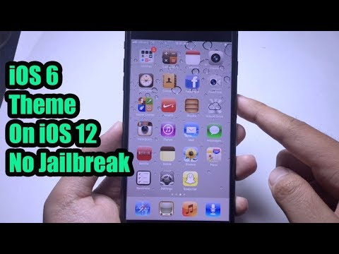 How to Install iOS 6 Theme On iOS 12 No Jailbreak