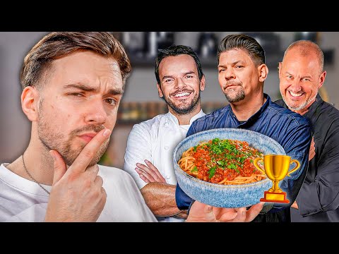 Welcher Starkoch macht die beste Bolognese? 🤔 (Henssler, Rosin & Mälzer)