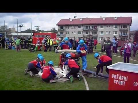 O pohár starosty Hajnice - 18. 5. 2013 - požární útok - SDH Slatiny starší