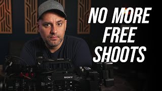 Getting Clients by Doing FREE Shoots is a Terrible Idea - Do This Instead!