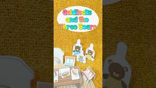 Goldilocks and the Three Bears Puppet Craft | Printable Storytelling Activity for Kids