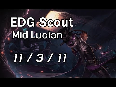 EDG Scout Mid Lucian 11/3/11 VS Corki