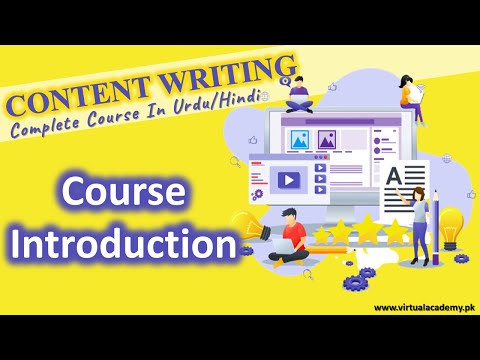 Content Writing Course Introduction