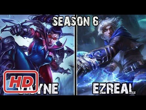 Piglet Vayne vs Ezreal ADC Ranked Challenger Korea