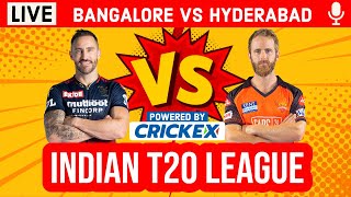 LIVE: RCB Vs SRH, 36th Match | Live Scores & Commentary | Bangalore Vs Hyderabad | Live IPL 2022