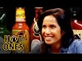 Padma Lakshmi Gracefully Destroys Spicy Wings Hot Ones