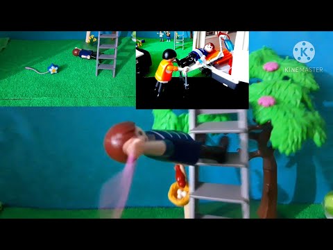 Familia Mon Playmobil,  Hospital, ambulancia, "Papá en el Hospital ".