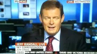 Oh dear sky news reporter says the "C" word