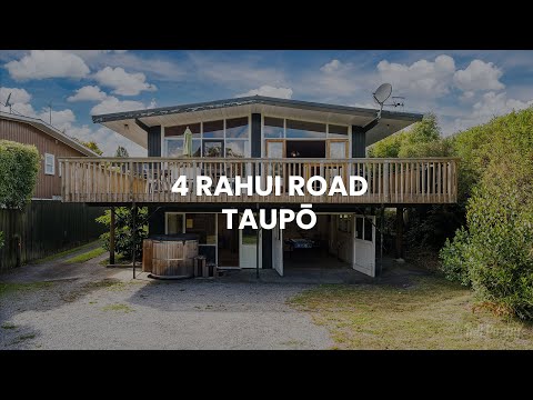 4 Rahui Road, Taupo, Waikato, 4房, 2浴, 独立别墅
