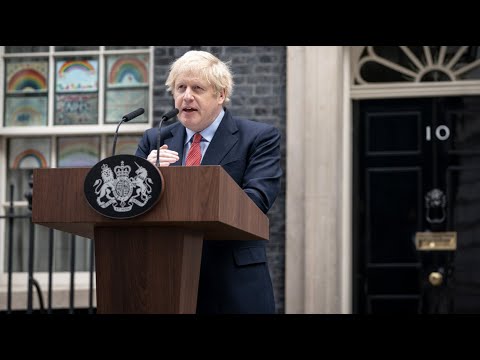 Live: Boris Johnson speaks from steps of Downing Street after recovering from coronavirus | ITV News