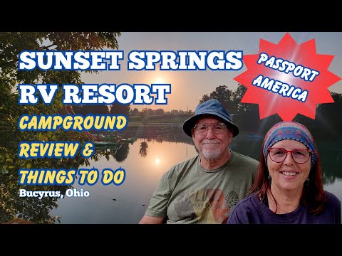 Sunset Springs RV Resort, Campground Review and Things to Do, Bucyrus, Ohio
