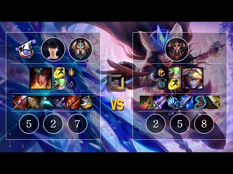 RJ Art Sivir vs Ezreal Bot - KR Challenger Patch 10.11