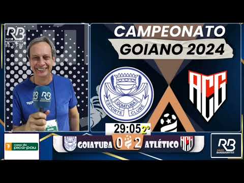 Túlio Isac narrando os Gols - Goiatuba 0 x 3 Atlético