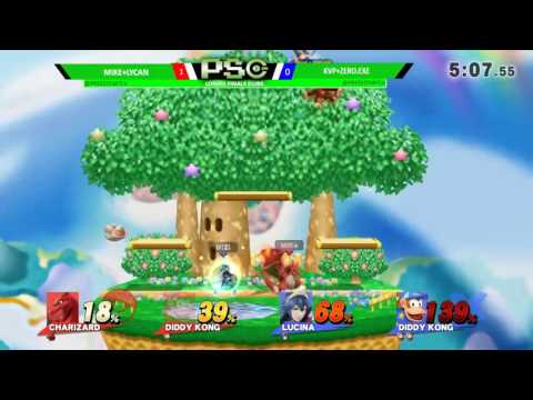 Mike+Lycan vs KVP+Zero.exe - Wii U Losers Finals Doubles S4M
