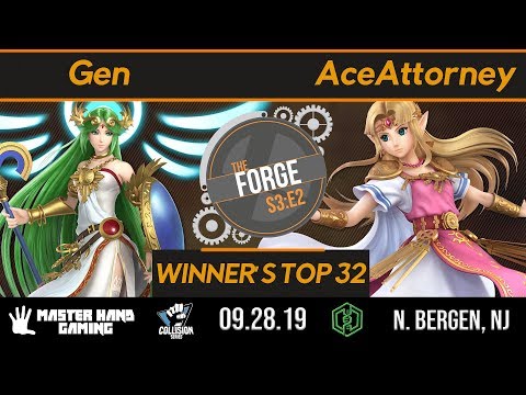 The Forge S3:E2 - Gen (Palutena) Vs. AceAttorney (Zelda) - W Top 32