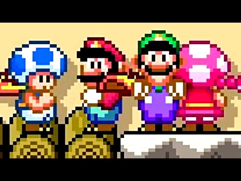 Super Mario Maker 2 Multiplayer Co-OP with Randoms O_o #200